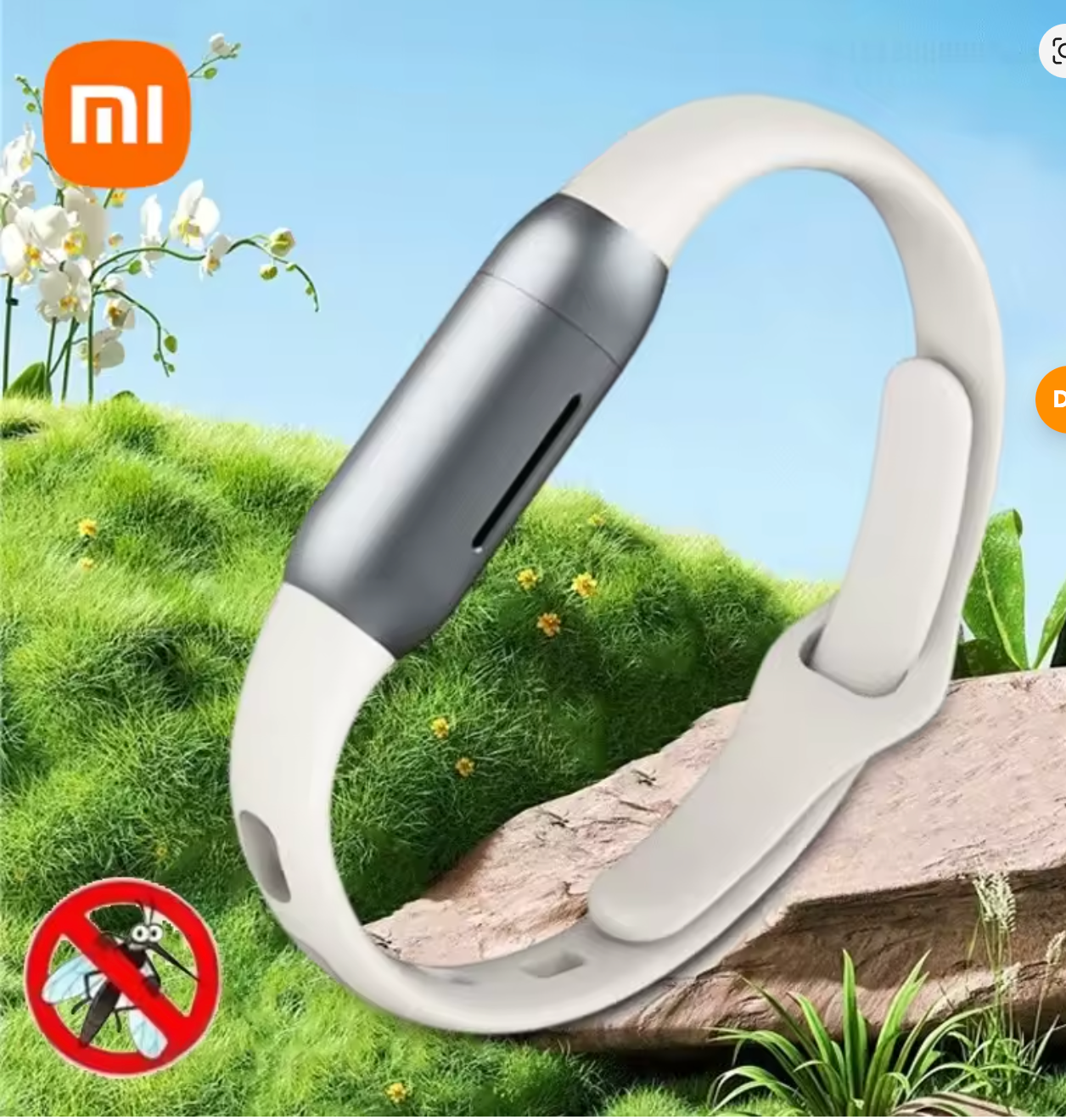 Xiaomi Bracelet anti-moustique d'huile essentielle pour adultes et enfants