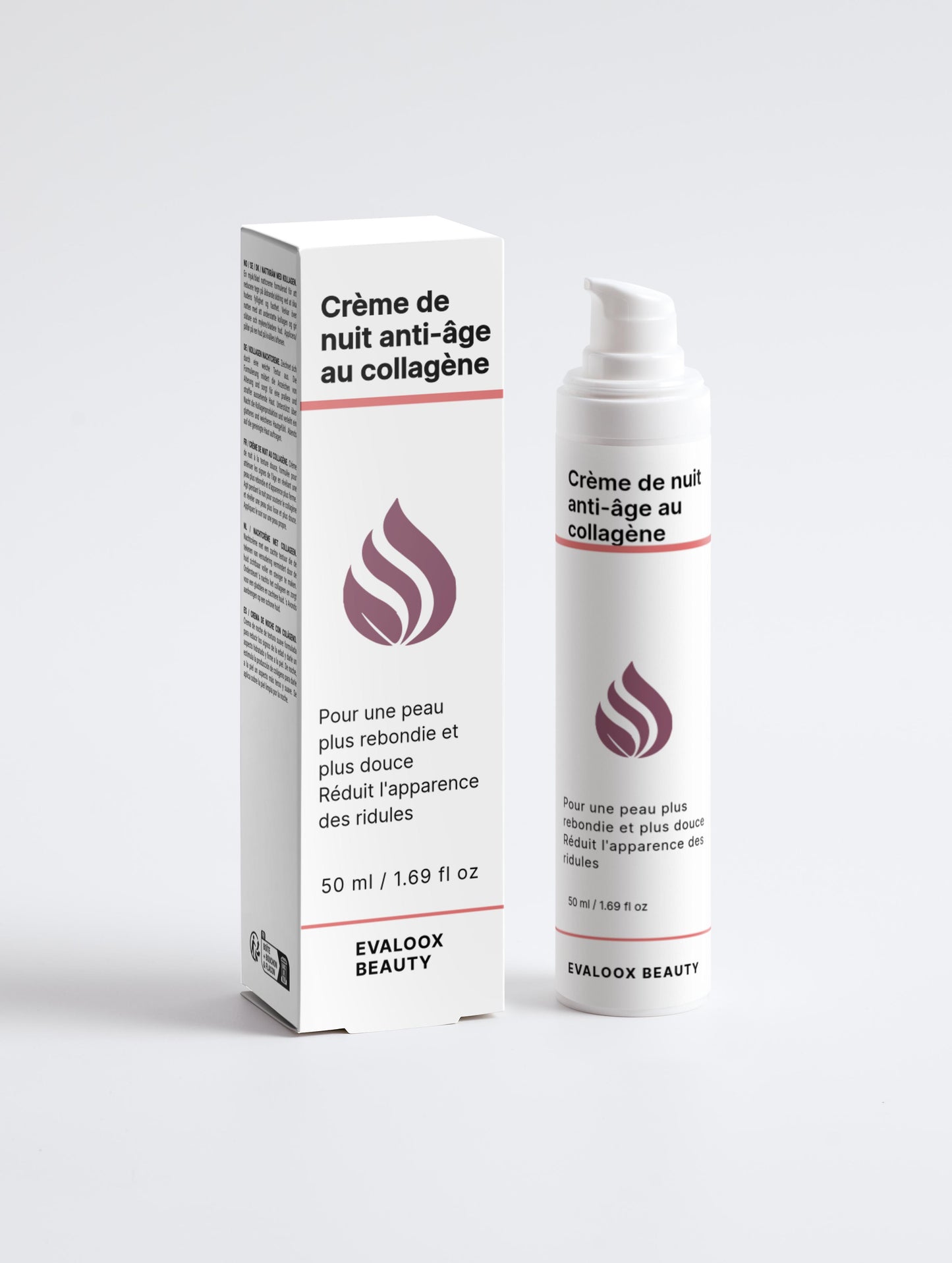 Crème de nuit anti-âge au collagène